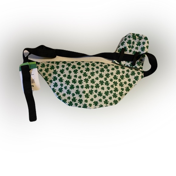 St. Patrick’s Day Fanny Pack With Beverage Holder - Picture 2 of 6